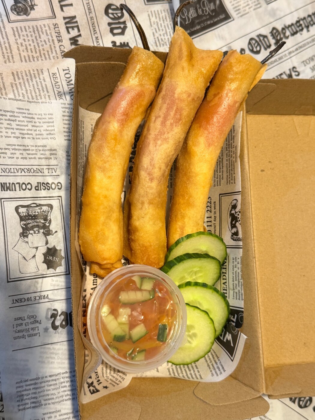 Filipino Fusion dynamite lumpia