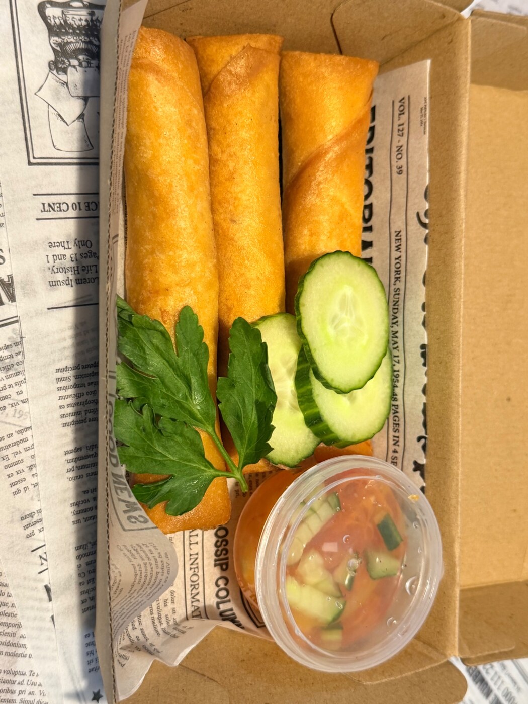 Filipino Fusion classic lumpia